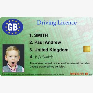 Kids Driving Licence