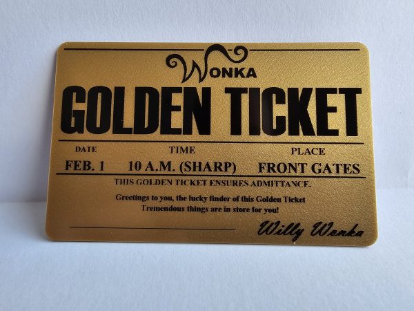 Wonka Golden Ticket