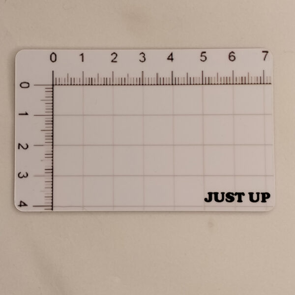 Metal Detecting Finds Scale Card - Personalised with your own text