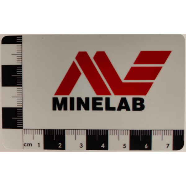 Minelab Scale Card