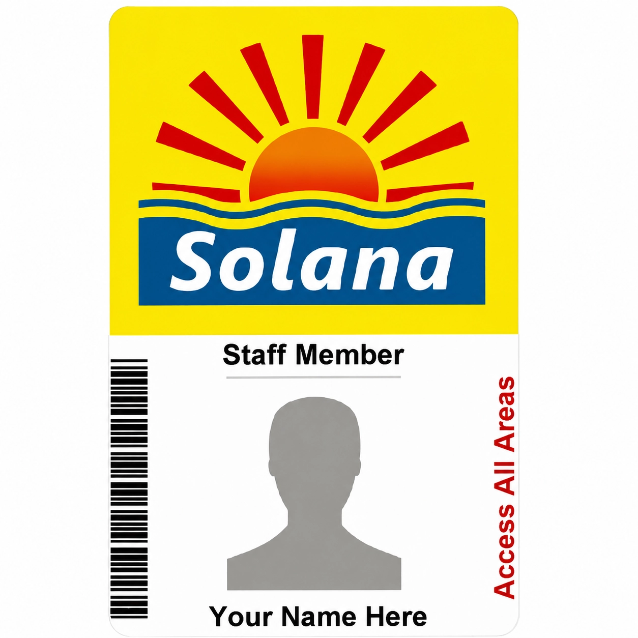 Solana Hotel ID Card