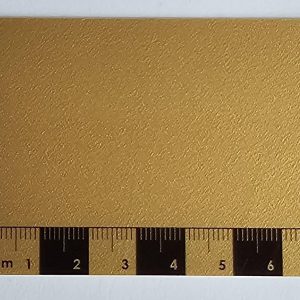 Gold Effect Scale Card