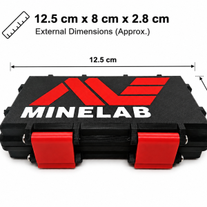 DigBox Metal Detecting Finds Box – Minelab Design Foam Lined Coin & Relic Storage Case